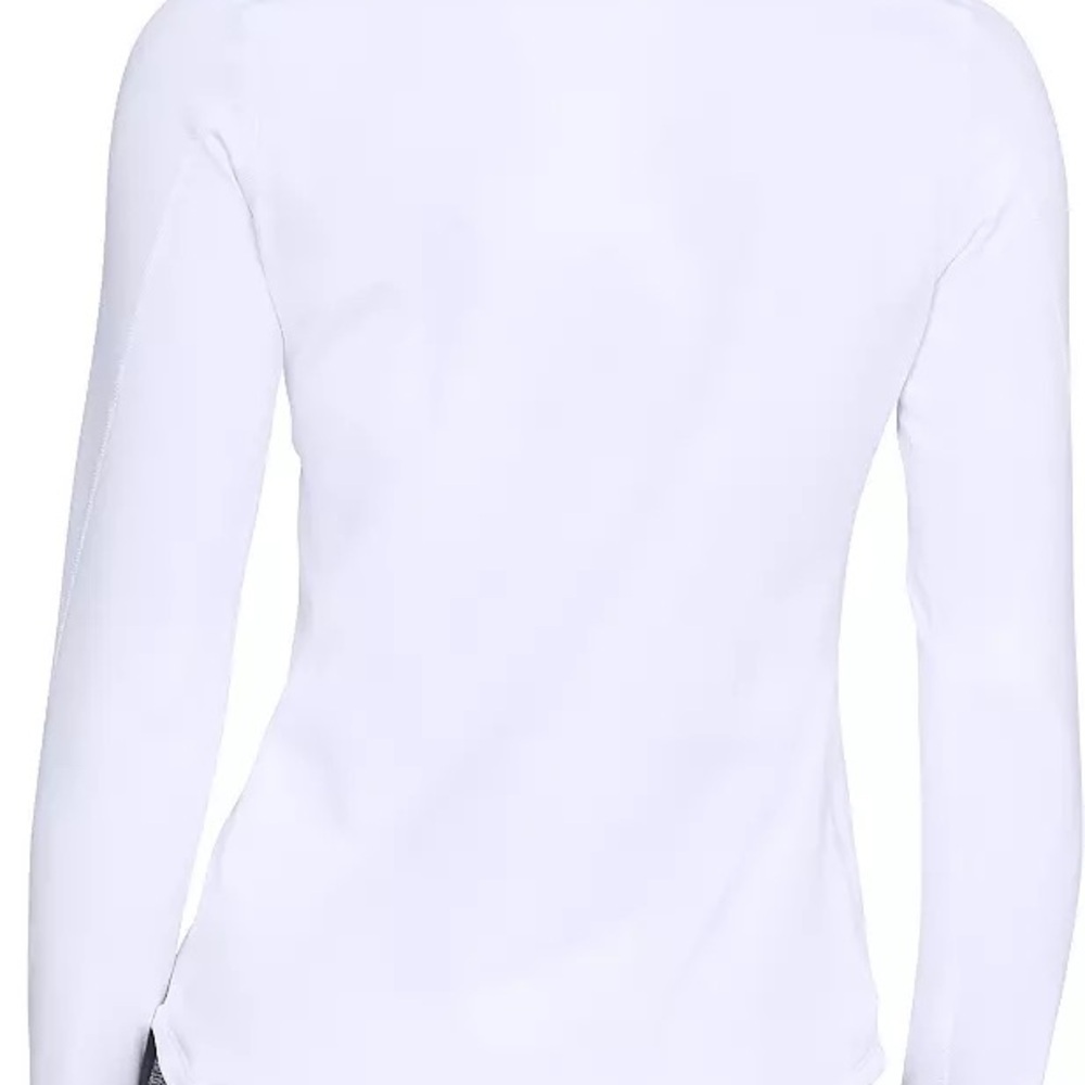 Under Armour Women's ColdGear Armour Crew Long Sleeve Shirt in White size XL - Picture 4 of 4